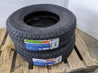 (2) Duran ST225/75R15 Tires