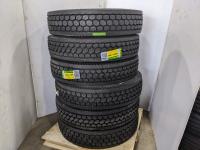 (6) 11R24.5 Assorted Tires