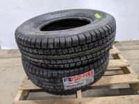 (2) Grizzly St225/75R15 Trailer Tires 