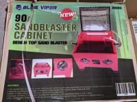Blue Viper 90L Sandblasting Cabinet