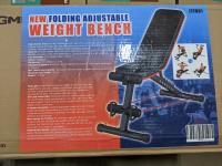 Folding Adjustable Weight Bench