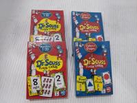 (4) Packs of Dr.  Seuss Flash Cards