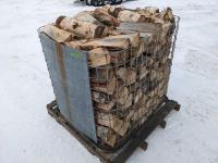 Tote of Birch Firewood