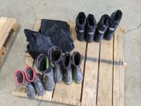 Qty of Boots and Ski Pants