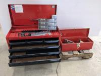 (2) Tool Boxes and Blade Sharpening Tools