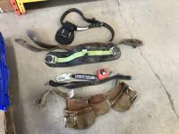 Qty of Tool Belts and Retractable Fall Arrest