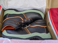 H.  Brothers Steel Toe Safety Work Boots 
