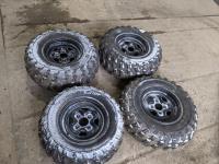 (2) 255/65R12 and (2) 270/60R12 Quad Tires 