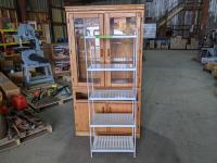 Display Cabinet and Metal Shelf