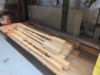 Variety of Wooden Spindles and Short Pieces of Baseboard 