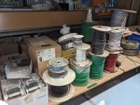 Qty of Electrical Wire, Boxes and Hardware