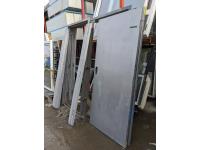 (2) 83-1/2 Inch X 36 Inch Steel Doors (2) Double Door Frames and (1) Single Door Frame