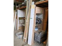 Various Hardwood Flooring and Trim, Flexible Hose, Pre-Hung Interior Door