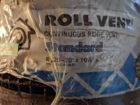 (4) Rolls of Continuous Ridge Vent 