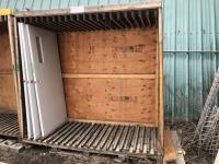 Wooden Door Storage Bin