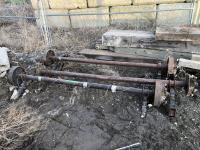 (3) Trailer Axles with Springs