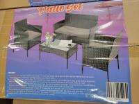 4 Piece Outdoor Furniture Patio Set 