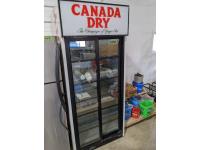 Canada Dry Cooler W/Glass Doors