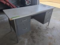60 Inch Metal Desk