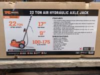 TMG Industrial AJX22  22 Ton Professional Air Hydraulic Axle Jack