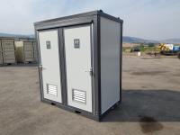 2022 Bastone 2 Private Toilet Stalls Portable Restroom