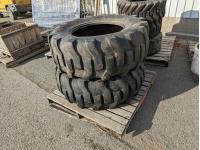 (2) Armstrong 17.5L-24 Tractor Tires