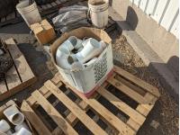 Box of 4 Inch Sewer Pipe Fittings