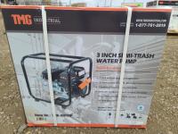 TMG Industrial 3 Inch Semi-Trash Water Pump 