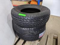 (3) Grizzly St225/75R15 Tires