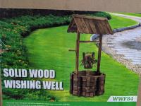 Decorative Wooden Wishing Well 