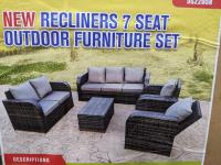 5 Piece Outdoor Furniture Set 