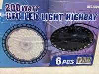 6 Piece 200W LED Ufo Highbay Lights