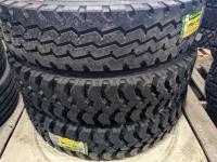 (3) Grizzly 11R24.5 Tires