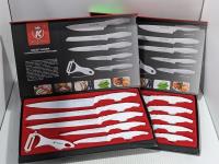 (2) 6 Piece Kitchen King Knife Sets