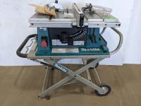 Makita 10 Inch Table Saw On Folding Stand