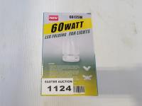 60 Watt LED Folding Fan Light