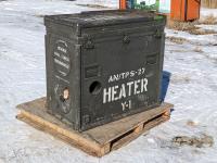 Antique U. S.  Military Portable Heater