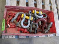 Qty of Assorted Lifting Shackles