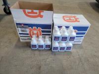 (2) Boxes of Husqvarna 2 Cycle Oil 