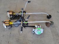 (2) 85CC Trimmers and (1) 85CC Trimmer Motor (New) 
