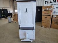 Vintage Entry Door with Table 