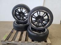 (4) Bridgestone 215/45R17 Tires On American Racing Wheels