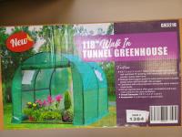 118" Walk In Tunnel Greenhouse Garden 