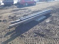 (12) 4-1/2 Inch X 10-15 Ft Pipe