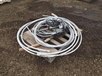 Assortment of Misc Hoses and Electric Jack 