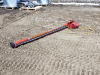 (1) 4 Inch X 7 Ft Auger w/ Electric Motor