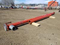 (1) 8 Inch X 20 Ft Auger and (1) 8 Inch X 10 Ft Auger Pipe 