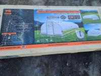 TMG Industrial TMG-GH1230 12 Ft X 30 Ft Tunnel Greenhouse Grow Tent W/6 Mil Clear Eva Plastic Film