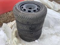 (4) 185/65R15 M+S Tires w/ Rims
