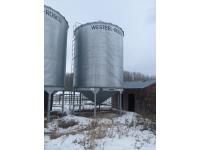 2011 Westeel 14 Ft 6 Ring Hopper Grain Bin